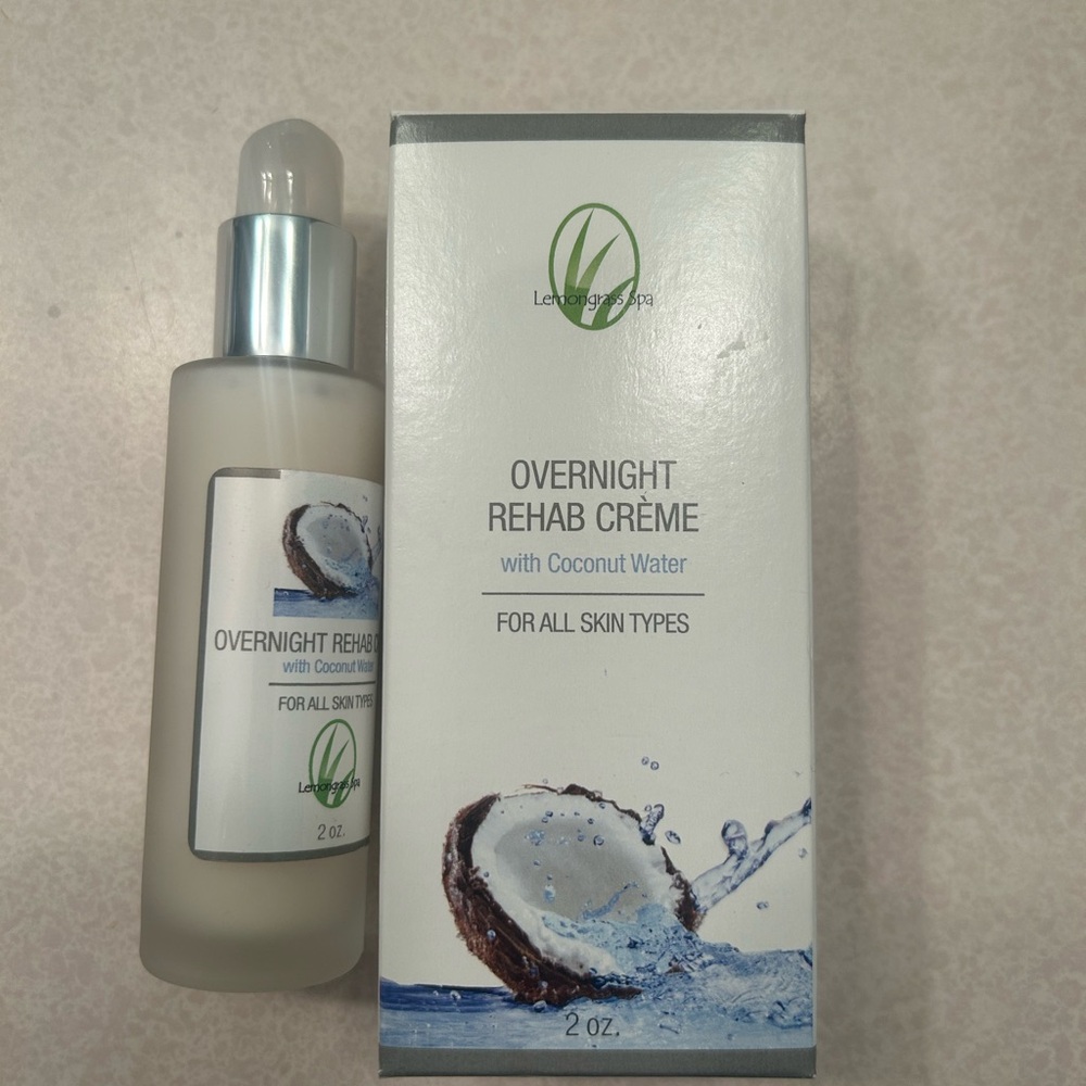 Overnight Rehab Crème with Coconut Water